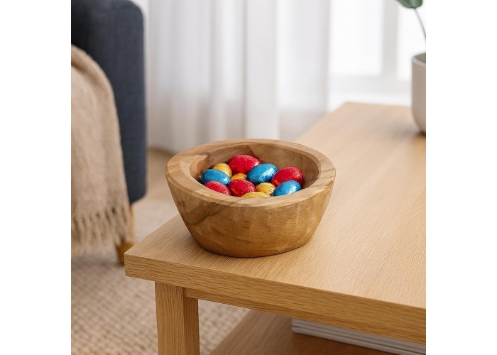 Μπολ Nextdeco ανακυκλωμένο ξύλο teak Υ7xØ15εκ