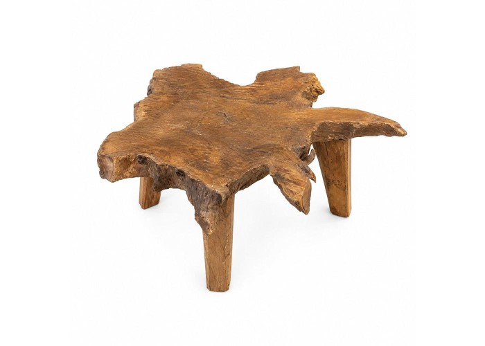 Τραπεζάκι Nextdeco από ανακυκλωμένο ξύλο teak Υ25xM48xΠ45εκ