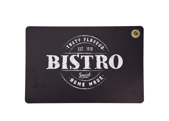Σουπλά φαγητού Bistro από πολυπροπυλένιο 42x29εκ