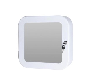 Φαρμακείο μεταλλικό λευκό Υ32x32x11,5εκ Φαρμακείο μεταλλικό λευκό Υ32x32x11,5εκ