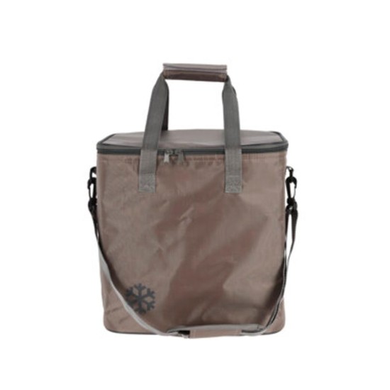 Ισοθερμική τσάντα-ψυγείο καφέ 18l. Υ31x29x21εκ. Ισοθερμική τσάντα-ψυγείο καφέ 18l. Υ31x29x21εκ.