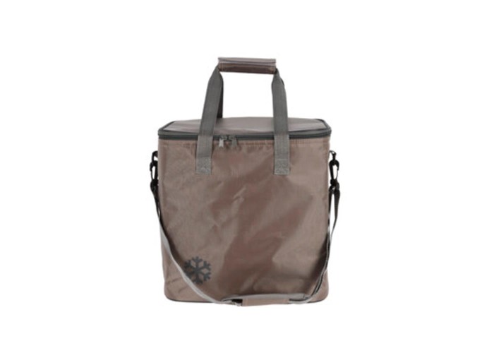 Ισοθερμική τσάντα-ψυγείο καφέ 18l. Υ31x29x21εκ. Ισοθερμική τσάντα-ψυγείο καφέ 18l. Υ31x29x21εκ.