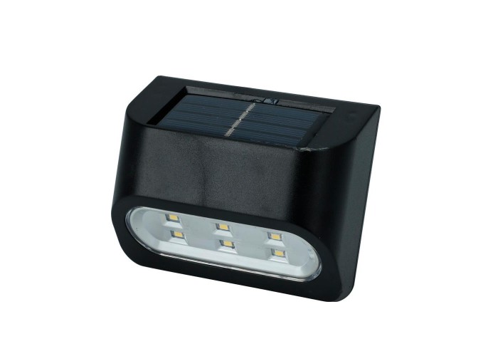 Hλιακό φωτιστικό LED 6000K,Υ7,5x9x4,5εκ. 10lumen, εξωτερικού χώρου