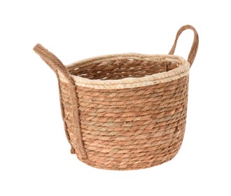 Καλάθι ψάθινο μεγάλο Υ29x Ø32εκ.