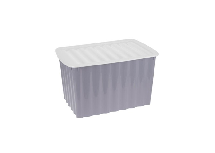 Κουτί αποθήκευσης 70l γκρι Υ35x60x40εκ. Κουτί αποθήκευσης 70l γκρι Υ35x60x40εκ.