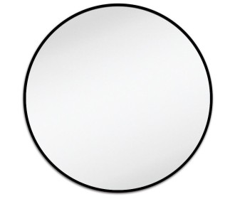 Καθρέφτης επιτοίχιος στρογγυλός Nextdeco μεταλλικό πλαίσιο Ø80εκ.