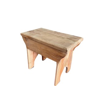 Σκαμπό Nextdeco ανακυκλωμένο ξύλο mahoni Υ24xM40xΠ24εκ Σκαμπό Nextdeco ανακυκλωμένο ξύλο mahoni Υ24xM40xΠ24εκ