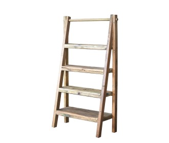 Βιβλιοθήκη Nextdeco ανακυκλωμένο ξύλο mahoni 4 επιπέδων Υ150x90x36/15εκ Βιβλιοθήκη Nextdeco ανακυκλωμένο ξύλο mahoni 4 επιπέδων Υ150x90x36/15εκ