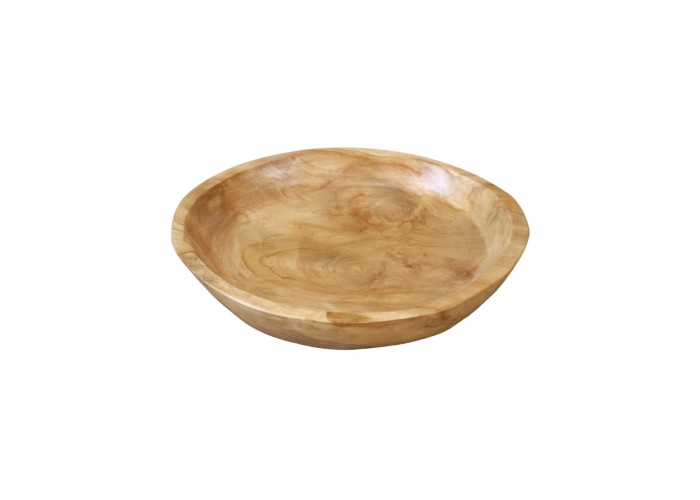 Πιάτο ανακυκλωμένο ξύλο teak Υ4xØ25εκ
