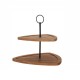 Ορντερβιέρα τριγωνική από bamboo Υ23,5x25x25εκ. Ορντερβιέρα τριγωνική από bamboo Υ23,5x25x25εκ.