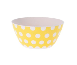 Μπωλ μελαμίνης κίτρινο Ø25,5x11,5εκ. Μπωλ μελαμίνης κίτρινο Ø25,5x11,5εκ.