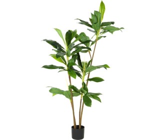 Δράκαινα τεχνητή Υ175εκ. σε μαύρη πλαστική γλάστρα