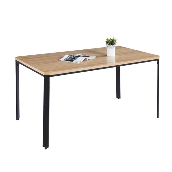 Τραπέζι Nextdeco MDF καπλαμά και δρυ ξύλο Υ75x160x90εκ Τραπέζι Nextdeco MDF καπλαμά και δρυ ξύλο Υ75x160x90εκ