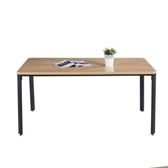 Τραπέζι Nextdeco MDF καπλαμά και δρυ ξύλο Υ75x160x90εκ Τραπέζι Nextdeco MDF καπλαμά και δρυ ξύλο Υ75x160x90εκ