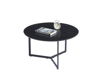 Τραπεζάκι Nextdeco Kaiser από ξύλο καπλαμά Ø80x45εκ Τραπεζάκι Nextdeco Kaiser από ξύλο καπλαμά Ø80x45εκ