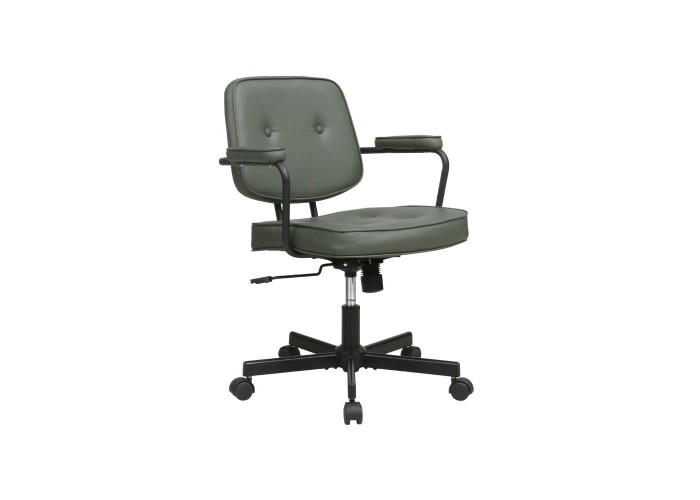 Καρέκλα γραφείου Nextdeco πράσινη Υ77-87x62.5x60,5εκ,
