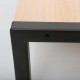Βάση οθόνης PVC μεταλλικός σκελετός 60x20xY10εκ.