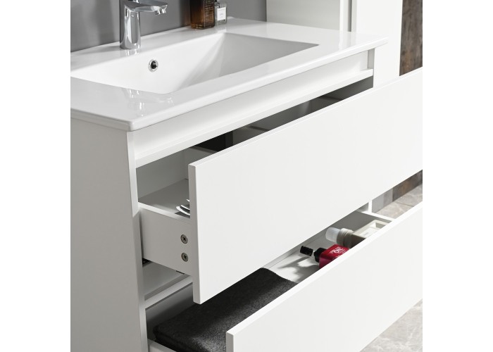 Σετ μπάνιου Nextdeco Avra white συναρμολογημένο Σετ μπάνιου Nextdeco Avra white συναρμολογημένο