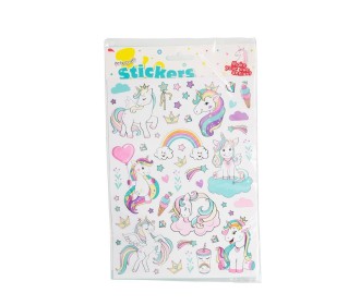 Αυτοκόλλητα Unicorn 2 σελίδες 98 σχέδια 17x23εκ