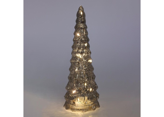 Χριστουγεννιάτικο δέντρο φωτιζόμενο γυάλινο πράσινο Υ24x∅9,5εκ. Χριστουγεννιάτικο δέντρο φωτιζόμενο γυάλινο πράσινο Υ24x∅9,5εκ.