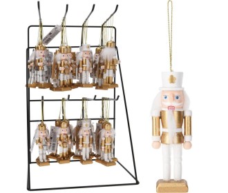 Καρυοθραύστες κρεμαστοί, 4 σχέδια κοκτέηλ Υ10x∅3,5εκ. Καρυοθραύστες κρεμαστοί, 4 σχέδια κοκτέηλ Υ10x∅3,5εκ.