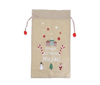 Χριστουγεννιάτικος σάκος δώρου Υ70x50εκ. Σχέδιο 1 Χριστουγεννιάτικος σάκος δώρου Υ70x50εκ. Σχέδιο 1