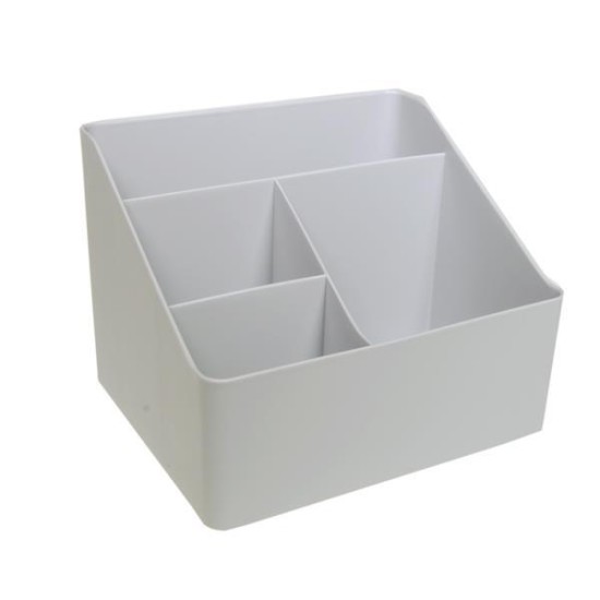 Organizer για καλλυντικά ή μολυβοθήκη, λευκό, 18x13,5x15 εκ. Organizer για καλλυντικά ή μολυβοθήκη, λευκό, 18x13,5x15 εκ.