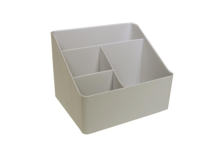 Organizer για καλλυντικά ή μολυβοθήκη, μπεζ, 18x13,5x15 εκ. Organizer για καλλυντικά ή μολυβοθήκη, μπεζ, 18x13,5x15 εκ.