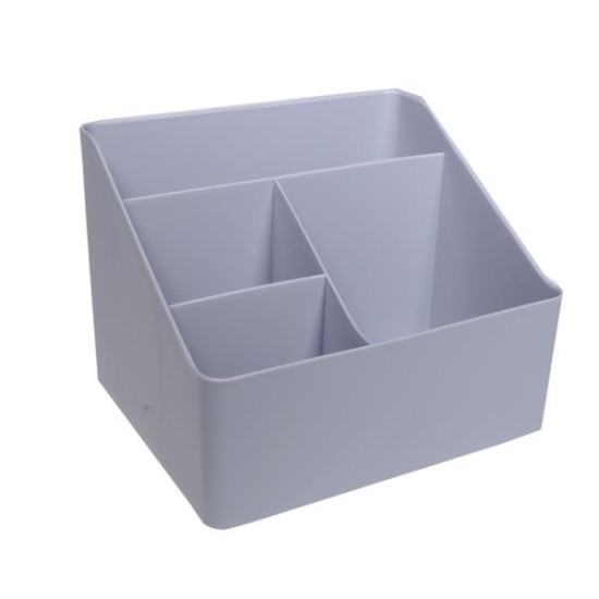 Organizer για καλλυντικά ή μολυβοθήκη, γκρι, 18x13,5x15 εκ. Organizer για καλλυντικά ή μολυβοθήκη, γκρι, 18x13,5x15 εκ.
