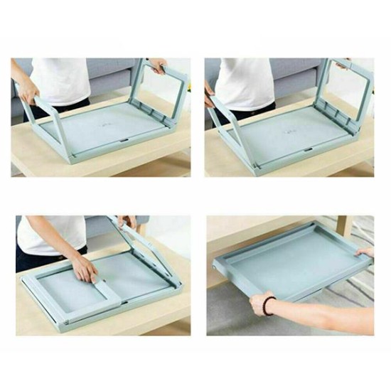 Τραπεζάκι πτυσσόμενο Nextdeco λευκό 55x35x25εκ. Τραπεζάκι πτυσσόμενο Nextdeco λευκό 55x35x25εκ.