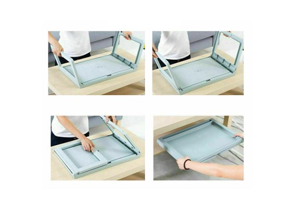 Τραπεζάκι πτυσσόμενο Nextdeco λευκό 55x35x25εκ. Τραπεζάκι πτυσσόμενο Nextdeco λευκό 55x35x25εκ.