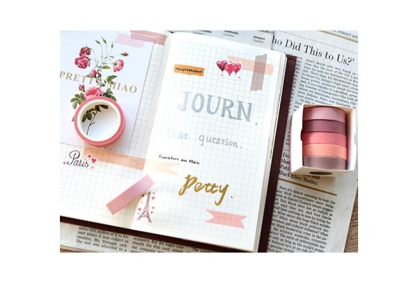 Αυτοκόλλητες κορδέλες αποχρώσεις Drifting snow 5 τμχ Αυτοκόλλητες κορδέλες αποχρώσεις Drifting snow 5 τμχ