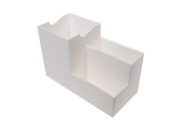 Μολυβοθήκη, λευκή, Υ10x15x7 εκ. Μολυβοθήκη, λευκή, Υ10x15x7 εκ.