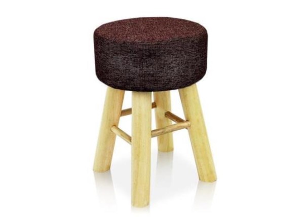 Σκαμπό σκούρο καφέ Υ44Ø30 εκ. Σκαμπό σκούρο καφέ Υ44Ø30 εκ.