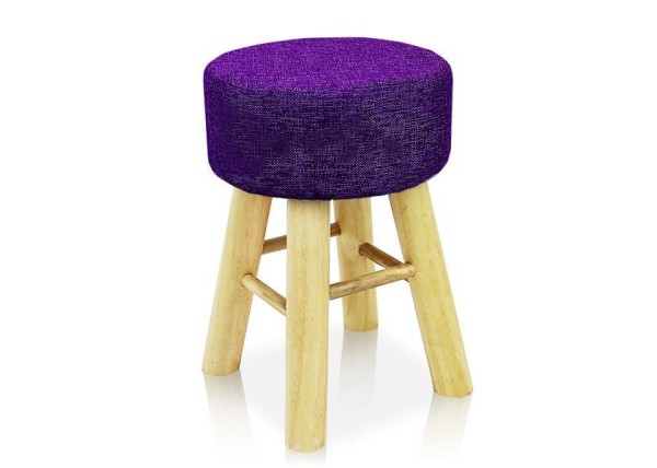 Σκαμπό μωβ Υ44Ø30 εκ.