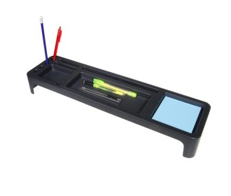 Βάση οργάνωσης γραφείου μαύρο Y5,5x53x15εκ. Βάση οργάνωσης γραφείου μαύρο Y5,5x53x15εκ.