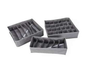 Θήκη οργάνωσης εσωρούχων σετ 3 τεμαχιών Θήκη οργάνωσης εσωρούχων σετ 3 τεμαχιών