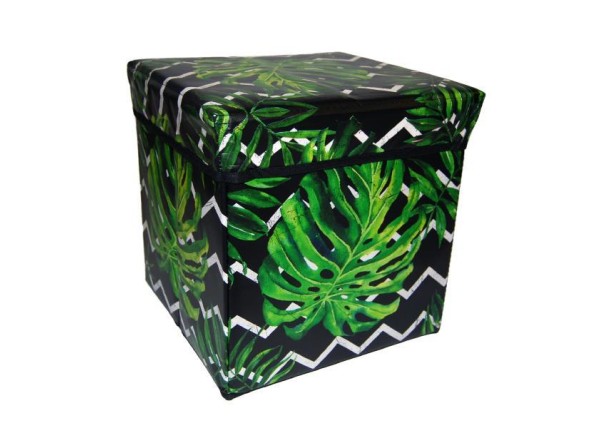 Κουτί αποθήκευσης φύλλο μονστέρα Υ30x30x30εκ. Κουτί αποθήκευσης φύλλο μονστέρα Υ30x30x30εκ.