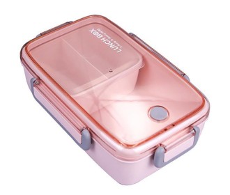 Lunch Box bamboo 3 θέσεων με χωρίσματα Υ7,1x23,4x15εκ. Lunch Box bamboo 3 θέσεων με χωρίσματα Υ7,1x23,4x15εκ.