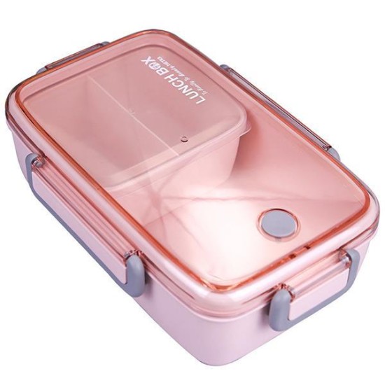 Lunch Box bamboo 3 θέσεων με χωρίσματα Υ7,1x23,4x15εκ. Lunch Box bamboo 3 θέσεων με χωρίσματα Υ7,1x23,4x15εκ.