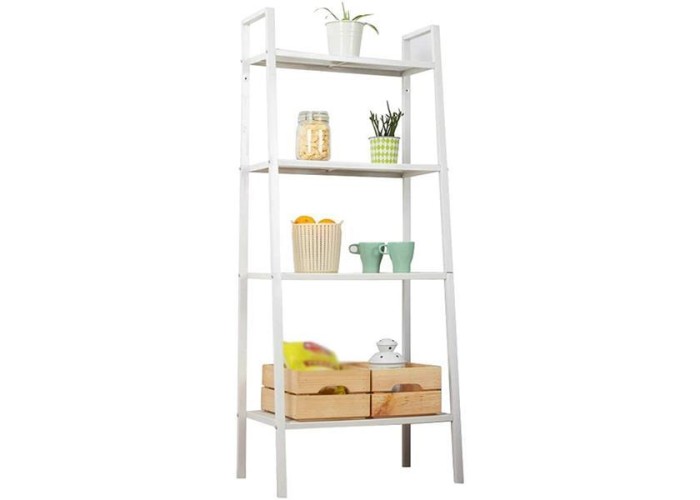 Ραφιέρα βιβλιοθήκη Nextdeco 4 επίπεδων λευκή Υ147x60x35εκ Ραφιέρα βιβλιοθήκη Nextdeco 4 επίπεδων λευκή Υ147x60x35εκ