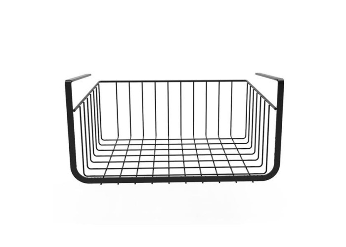 Καλάθι κρεμαστό ντουλάπας Nextdeco μαύρο Υ14x41x25εκ. Καλάθι κρεμαστό ντουλάπας Nextdeco μαύρο Υ14x41x25εκ.