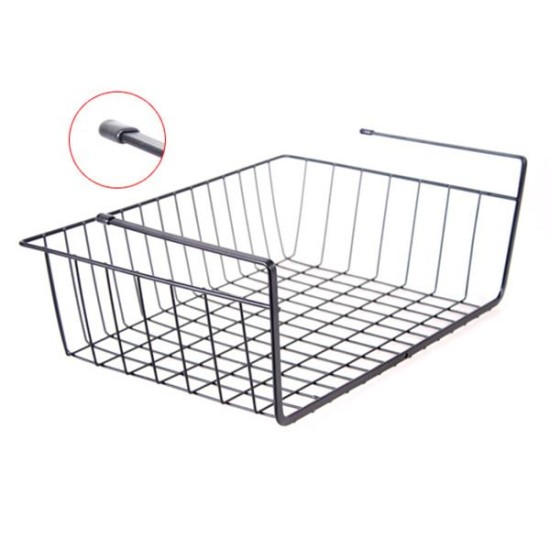 Καλάθι κρεμαστό ντουλάπας Nextdeco μαύρο Υ14x41x25εκ. Καλάθι κρεμαστό ντουλάπας Nextdeco μαύρο Υ14x41x25εκ.