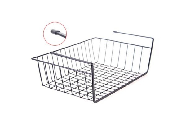 Καλάθι κρεμαστό ντουλάπας Nextdeco μαύρο Υ14x41x25εκ. Καλάθι κρεμαστό ντουλάπας Nextdeco μαύρο Υ14x41x25εκ.
