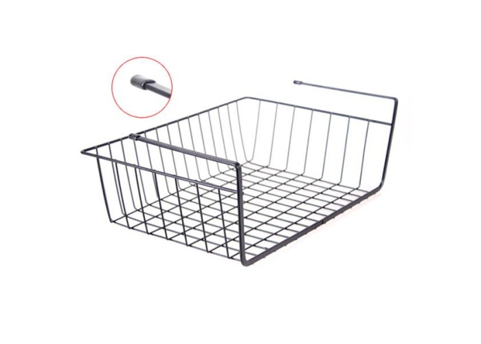 Καλάθι κρεμαστό ντουλάπας Nextdeco μαύρο Υ14x41x25εκ. Καλάθι κρεμαστό ντουλάπας Nextdeco μαύρο Υ14x41x25εκ.