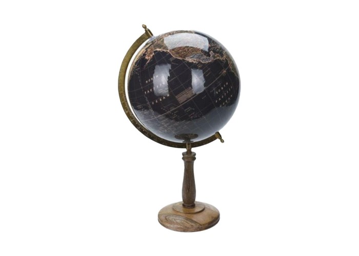 Υδρόγειος σφαίρα σε ξύλινη βάση Υ28x15,5x13εκ. Σχέδιο 3 Υδρόγειος σφαίρα σε ξύλινη βάση Υ28x15,5x13εκ. Σχέδιο 3