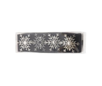 Δαχτυλίδι πετσέτας σετ 4 τεμαχίων ∅5εκ. χιονονιφάδα Δαχτυλίδι πετσέτας σετ 4 τεμαχίων ∅5εκ. χιονονιφάδα