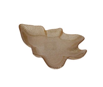 Γυάλινη πιατέλα χριστουγεννιάτικο δέντρο χρυσό 22,5x30,5x4,5εκ Γυάλινη πιατέλα χριστουγεννιάτικο δέντρο χρυσό 22,5x30,5x4,5εκ