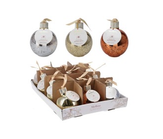 Χριστουγεννιάτικες μπάλες ∅9εκ. με είδη προσωπικής φροντίδας Χριστουγεννιάτικες μπάλες ∅9εκ. με είδη προσωπικής φροντίδας