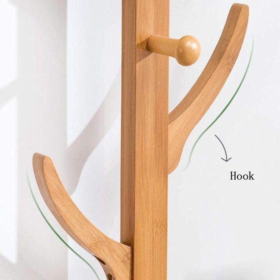 Κρεμάστρα επιτοίχια Nextdeco από bamboo 84x25,5εκ. Κρεμάστρα επιτοίχια Nextdeco από bamboo 84x25,5εκ.